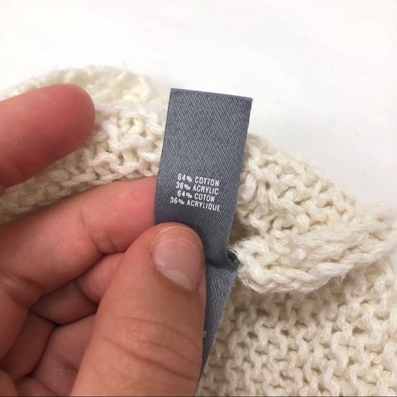 American Eagle | Cream Knit Tank Top Sz Med - Picture 5 of 7